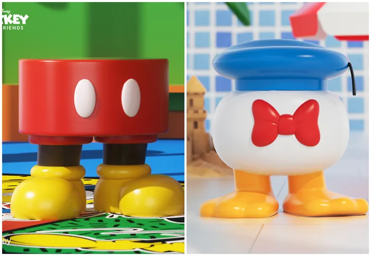 米奇/唐老鴨小矮凳。SUNDAY HOME 提供