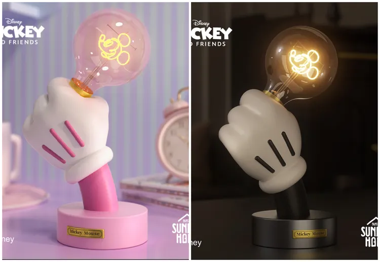 米奇手檯燈。SUNDAY HOME提供