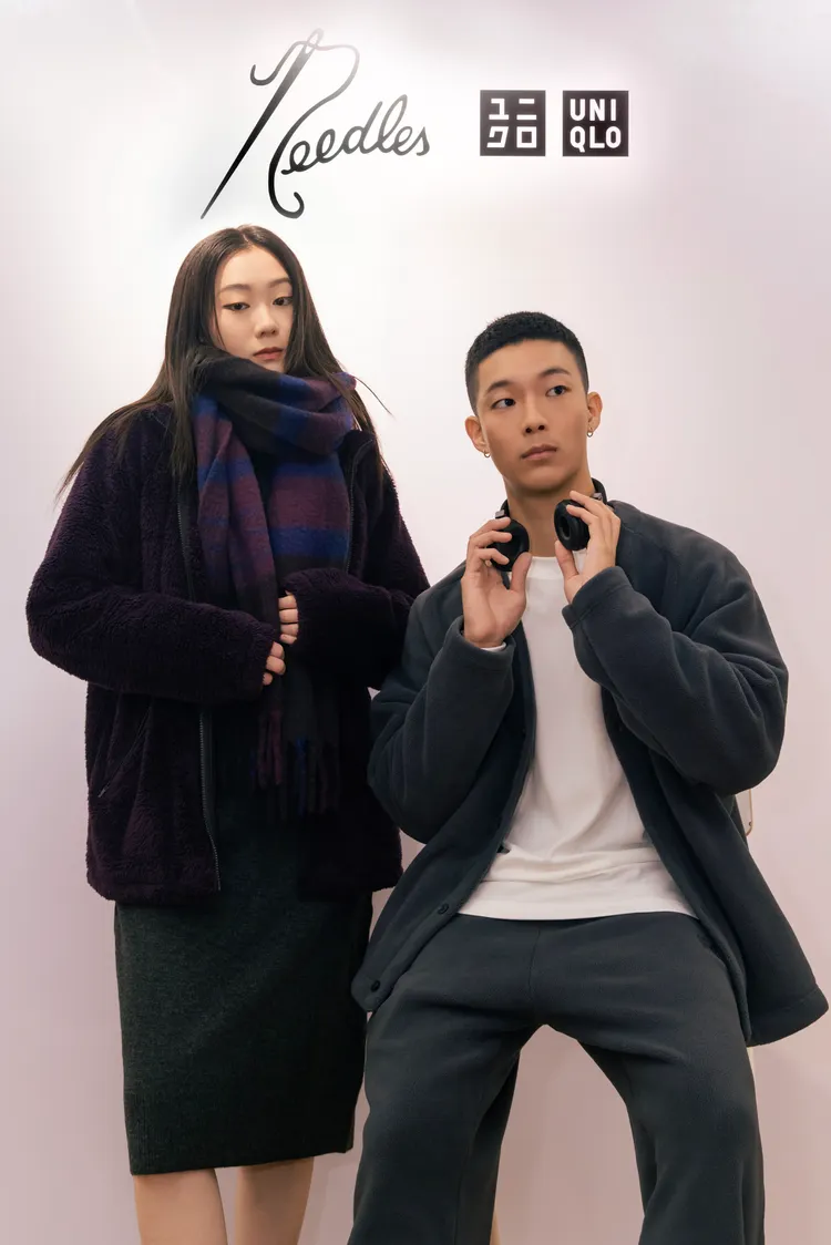 聯名系列採用黑、灰、米、紫等溫潤低調色彩為基底。品牌提供