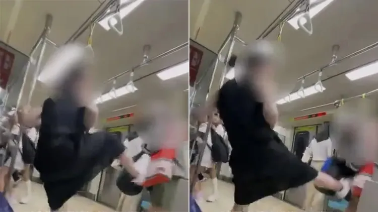 北捷男這一腳相當俐落優雅。翻攝queen7_910 Threads