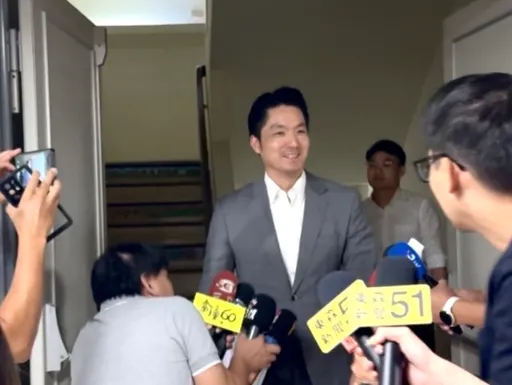 力挺郝龍斌選黨魁?蔣萬安笑而不答