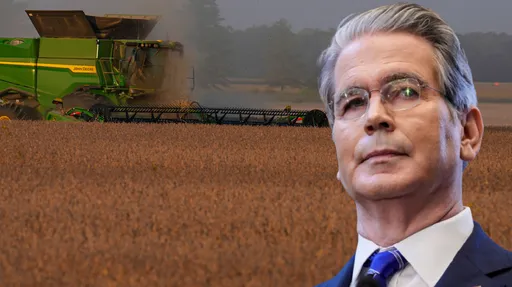 美財政部長:我是豆農懂中國拒買的痛 原來是黃豆玉米田大地主