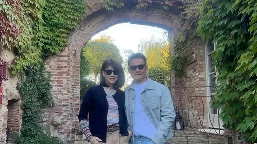 徐乃麟离开台湾!结婚35年 携妻赴义大利晒恩爱