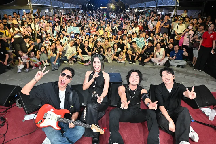 小男孩樂團。新莊區公所提供