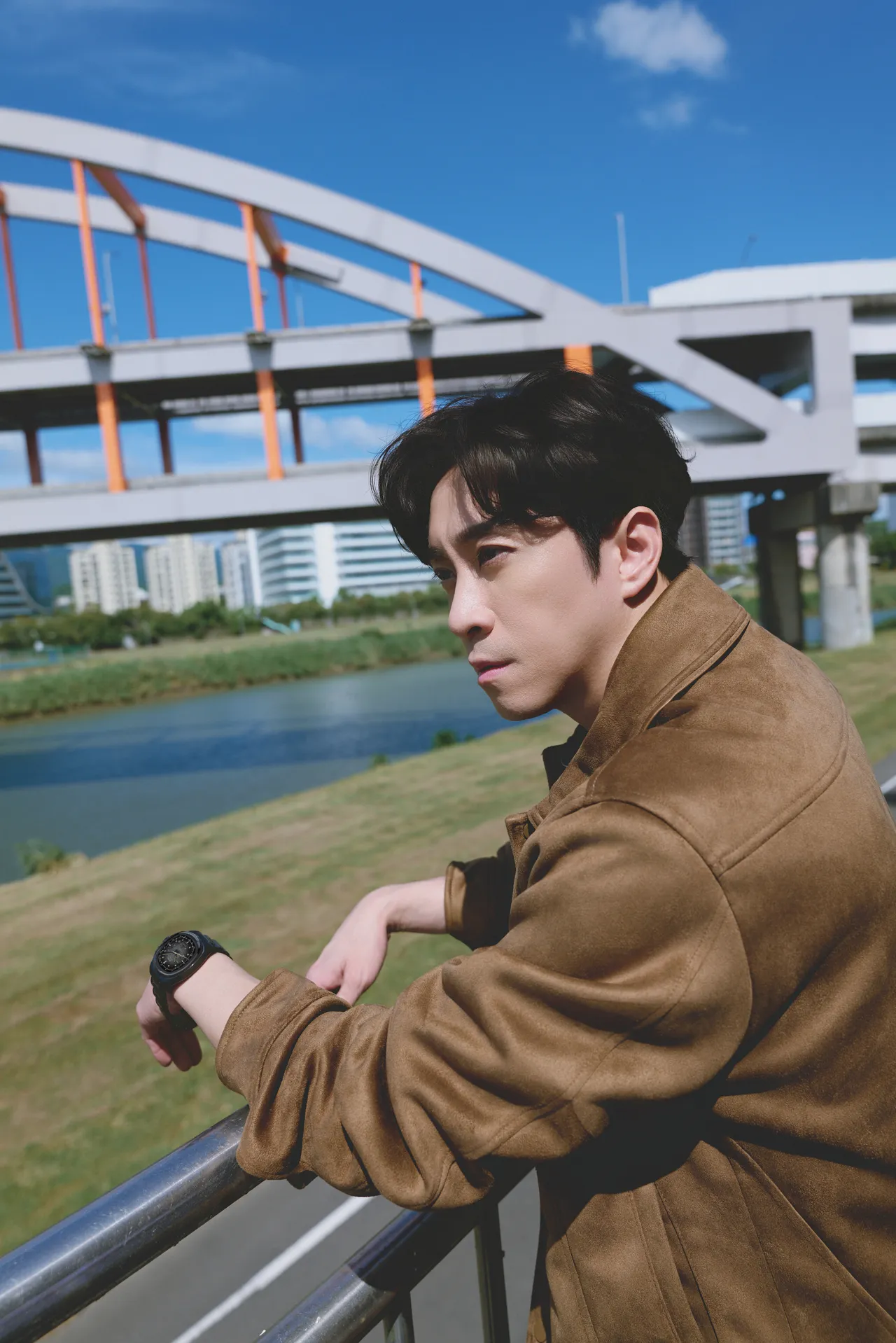 陈汉典配戴MIDO展现沉稳气质。品牌提供