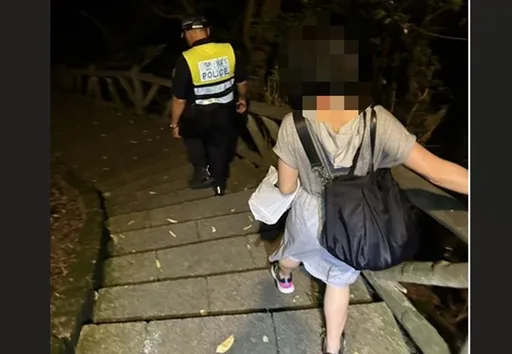 北市妇登山拜拜迷失方向 士林警「声控」导航助她下山