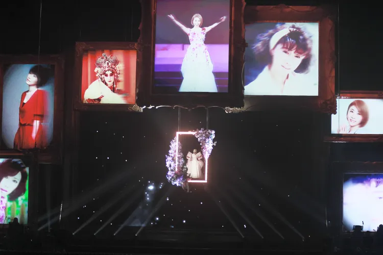 李翊君首攻蛋，台下坐無虛席。彭欣偉攝