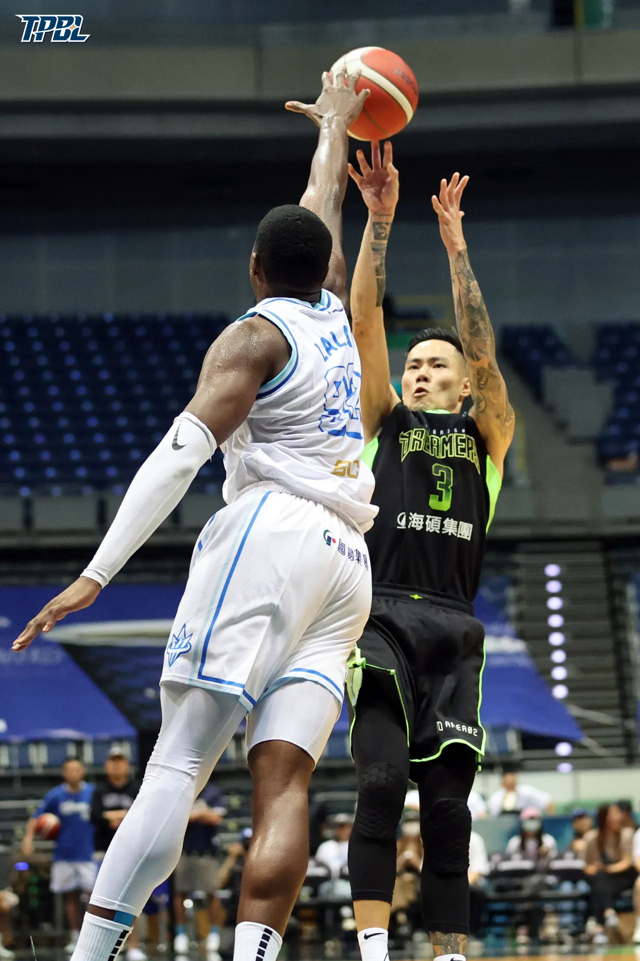 张宗宪(右)。TPBL