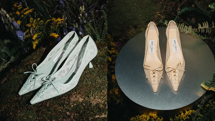 蕾絲作為核心主題貫穿2026春夏系列。品牌提供