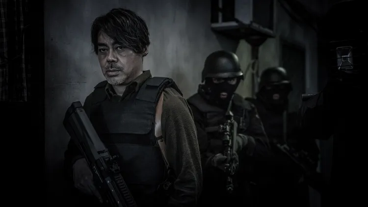 劉青雲角色眼神讓金城武大讚對戲會感到害怕。壹壹喜喜電影提供