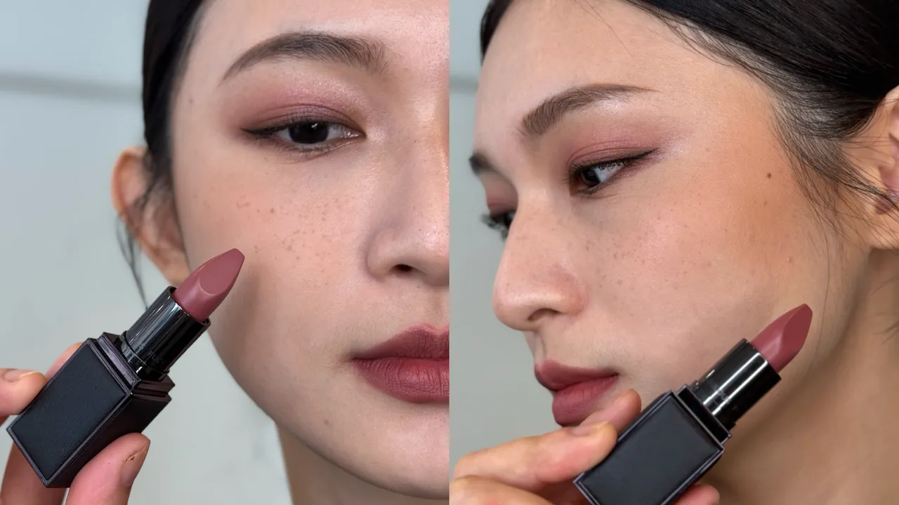 TOM FORDFucking Fabulous液态唇膏也可当作颊彩使用。张家玲摄