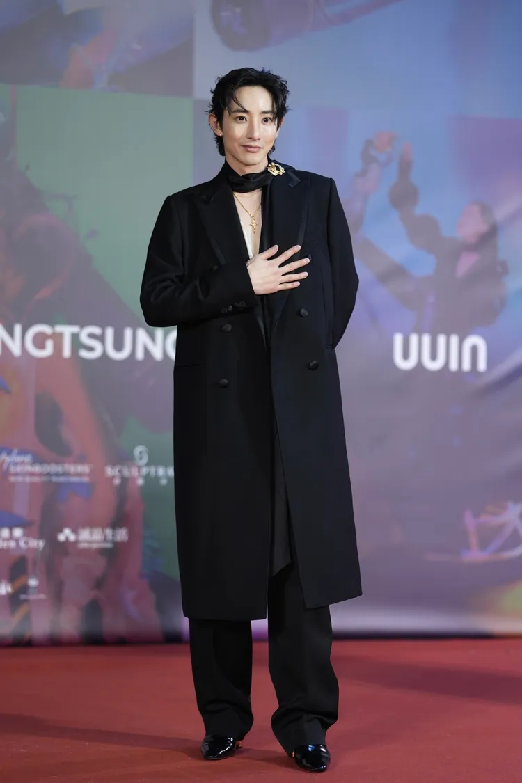 李洙赫出席台北時裝周跨界大秀。彭欣偉攝