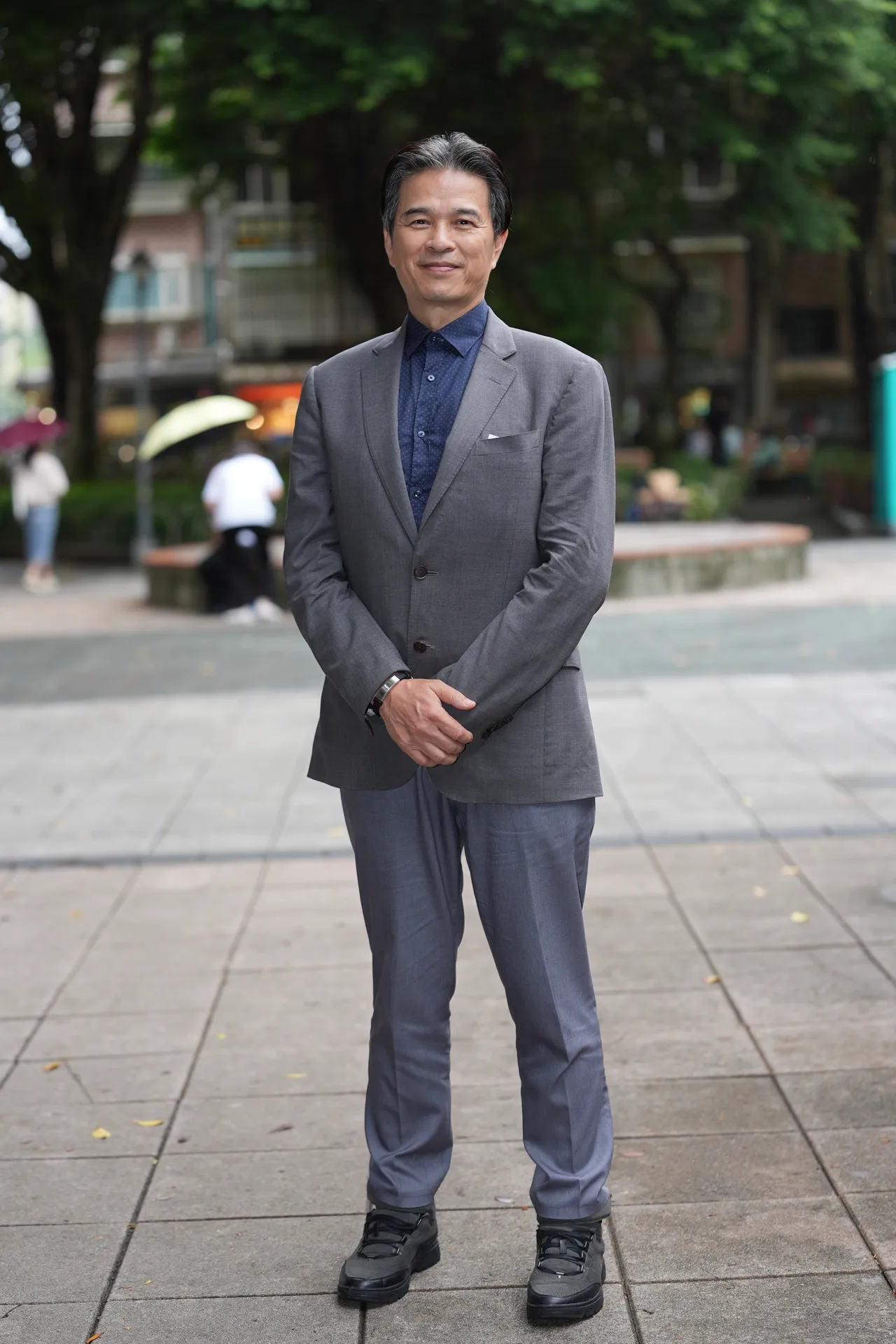 李兴文表示,有接到警局大队长关心。彭欣伟摄
