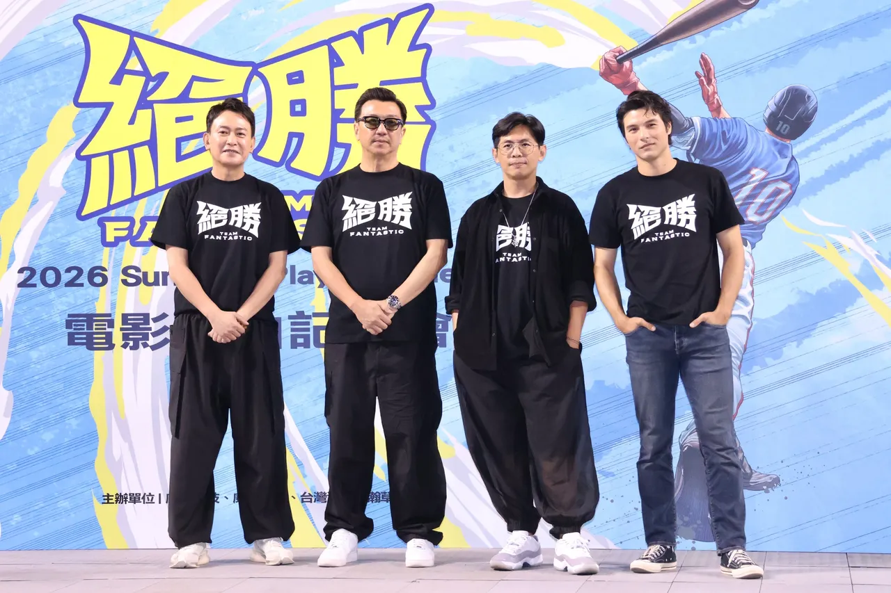 王識賢(左起)、導演王維明、姜瑞智和鳳小岳。莊宗達攝