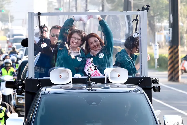 邱議瑩與蕭美琴交情極佳的老戰友。邱議瑩辦公室提供