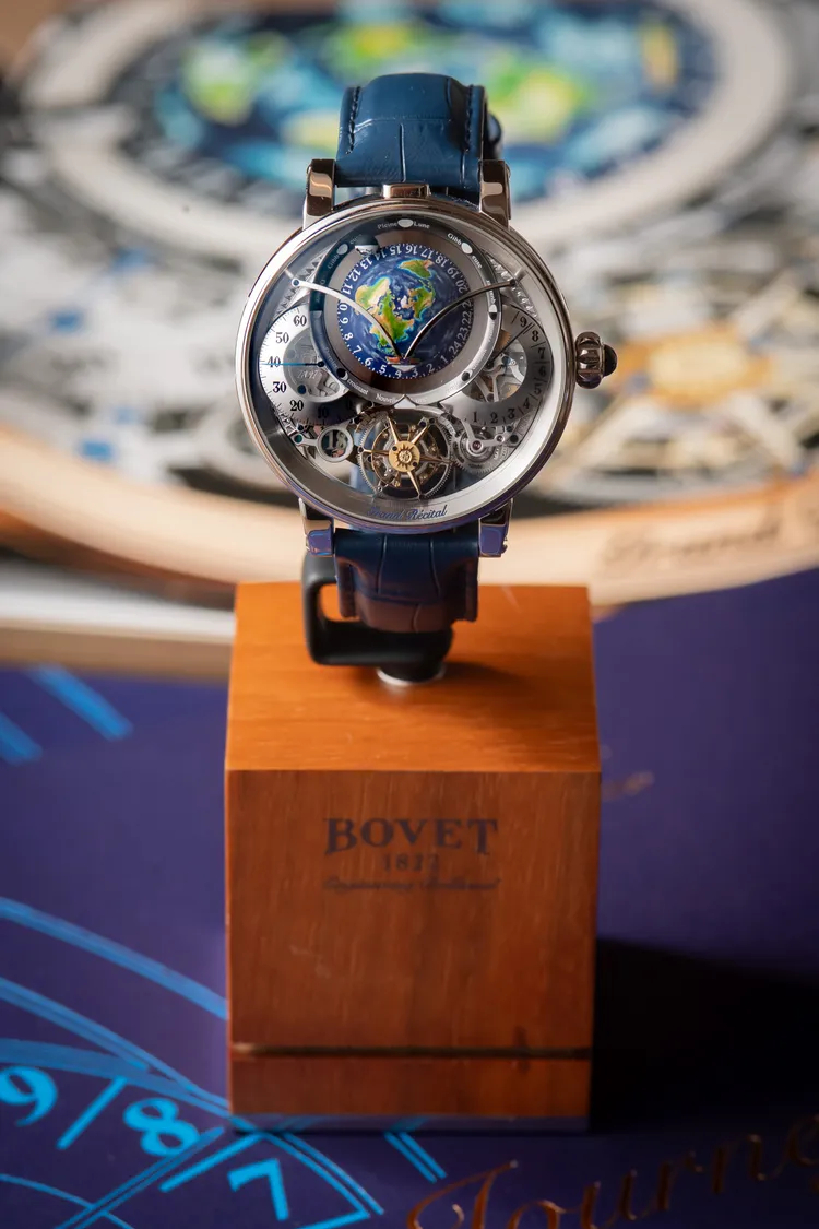 BOVET Récital 22 Geand Récital（GPHG 2018金指針獎得主）。品牌提供