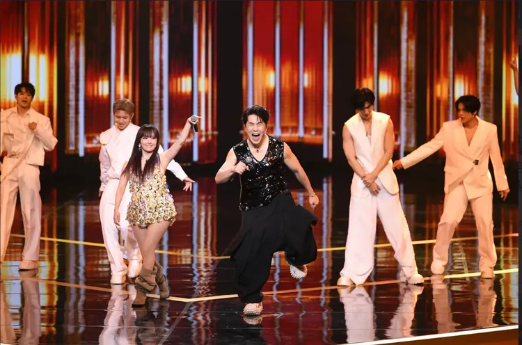 千田愛紗昨帶來熱力演出。三立提供