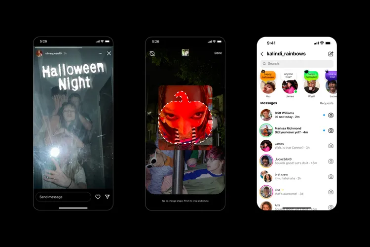 IG萬聖節彩蛋驚悚登場！關鍵咒語、驚悚字體解鎖暗黑模式。IG提供