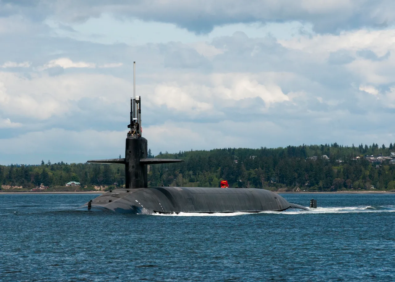 美国阿拉巴马号核子动力潜艇。翻摄US Navy