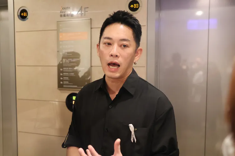 Junior感傷要珍惜生命。特勤中心攝