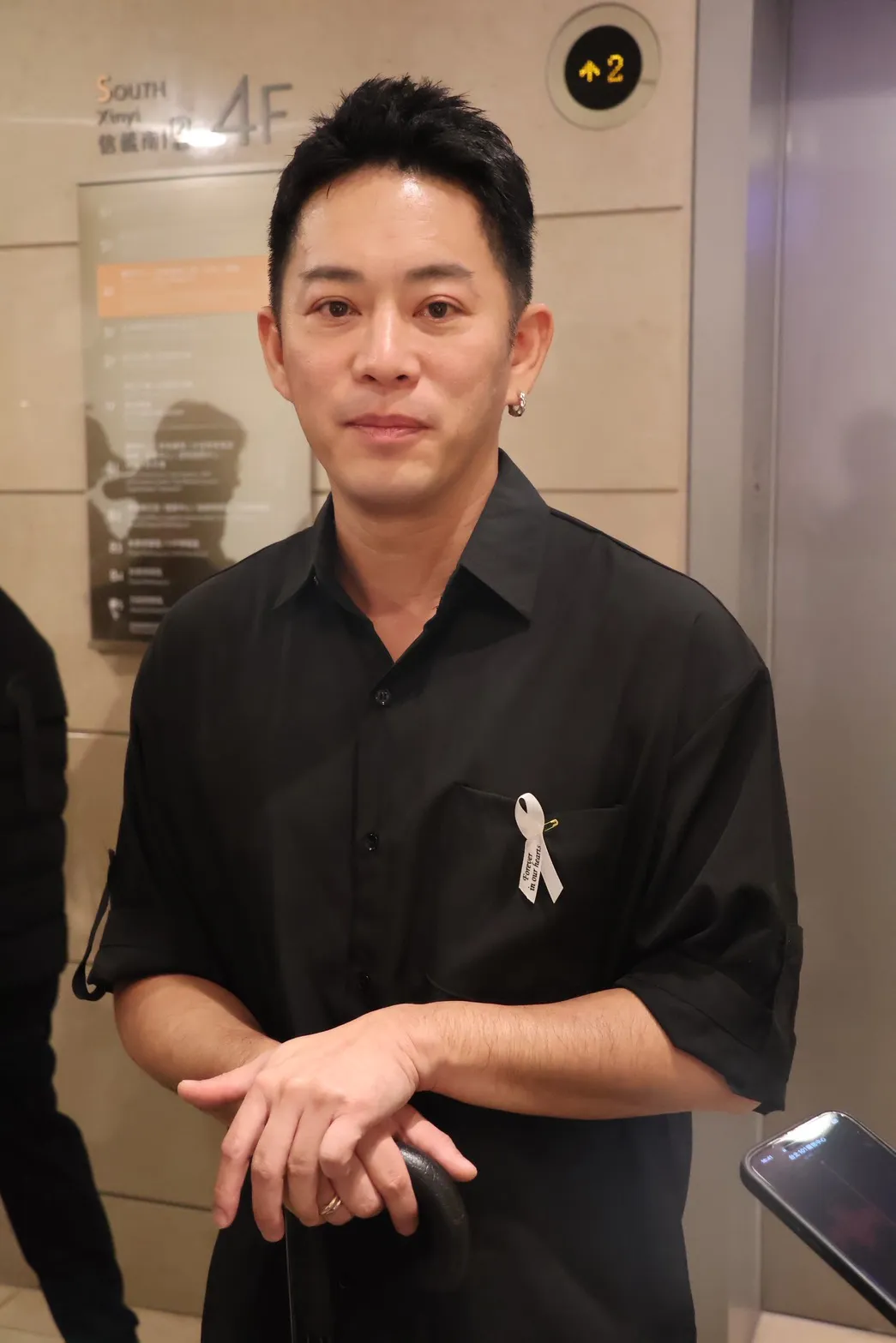 Junior心疼杨祐宁,说到眼眶泛红。特勤中心摄