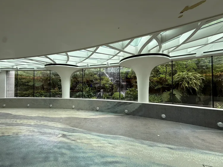 陶朱隱園內2000坪的自然生態庭園。讀者獨家提供