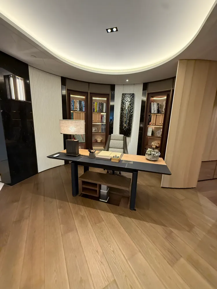 陶朱隱園內部豪華裝潢。讀者獨家提供