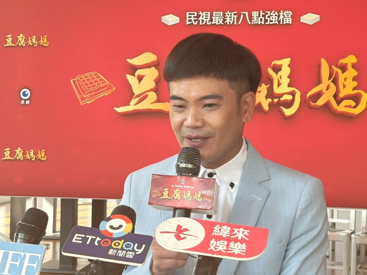 马国弼整个人瘦一圈。王思颖摄