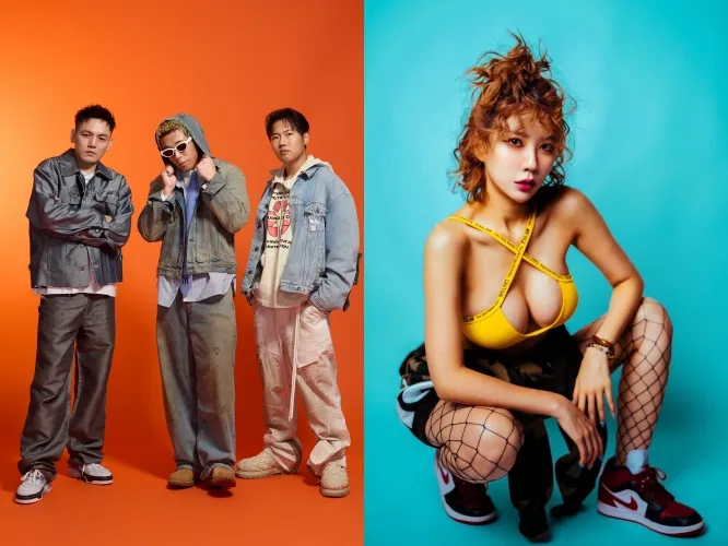 玖壹壹、DJ妖娇参与总统杯选手之夜演唱会。宽宽整合提供