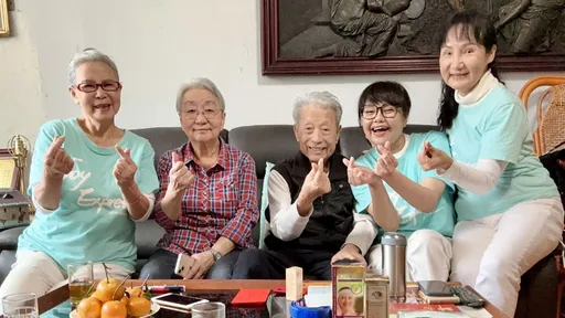 林義雄最後身影曝光!林嘉俐今年3月探望 憶「當時他須靠夫人扶持」