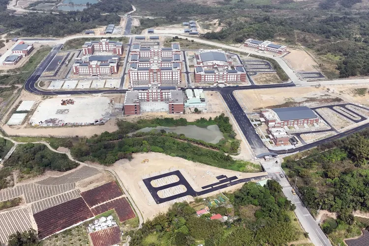 關廟湯山營區比永康砲校多出10公頃土地，訓練場地更為廣闊。南市府提供