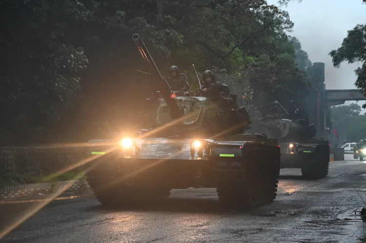 陆军M60战车。陆军司令部提供