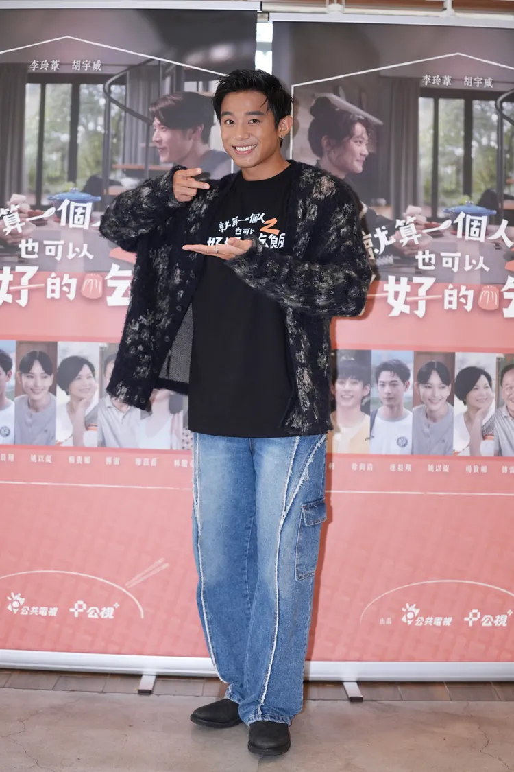 初孟軒自豪在軍中表現優良。彭欣偉攝