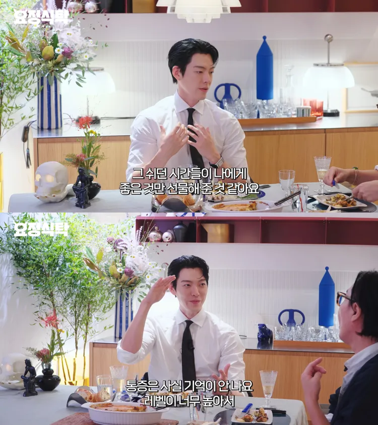 金宇彬表示罹癌那段時間痛到不記得，因為太痛了。翻攝YouTube