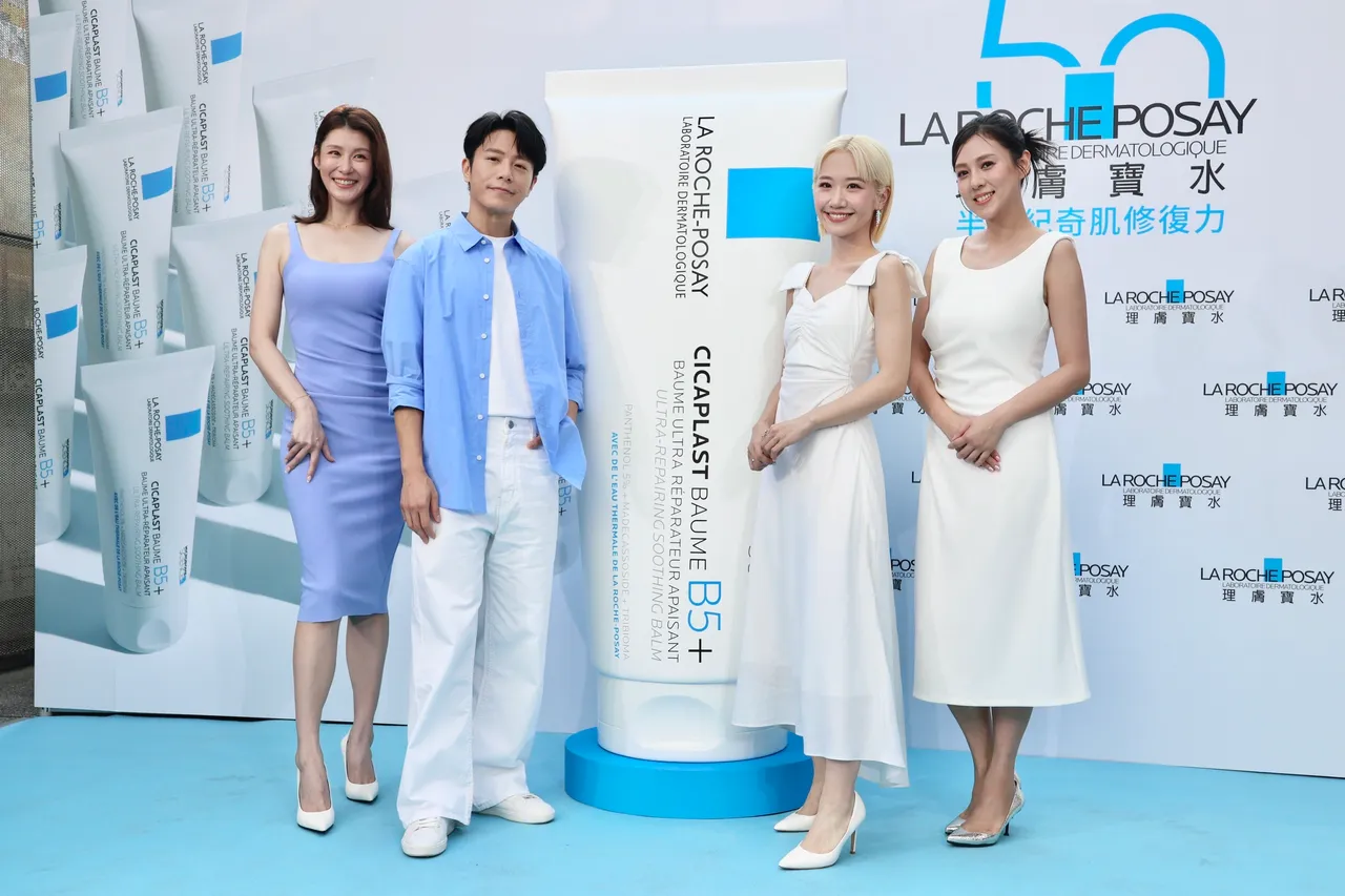趙孟姿(左起)、韋禮安、Lulu、朱芯儀。莊宗達攝