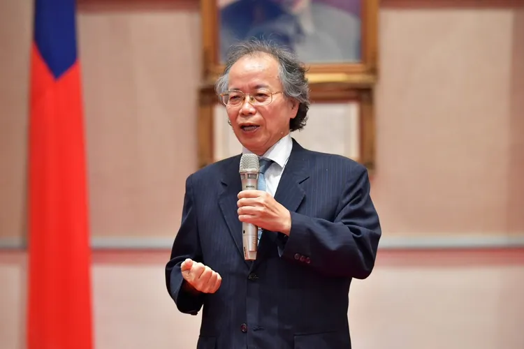 前政务委员张景森。行政院提供