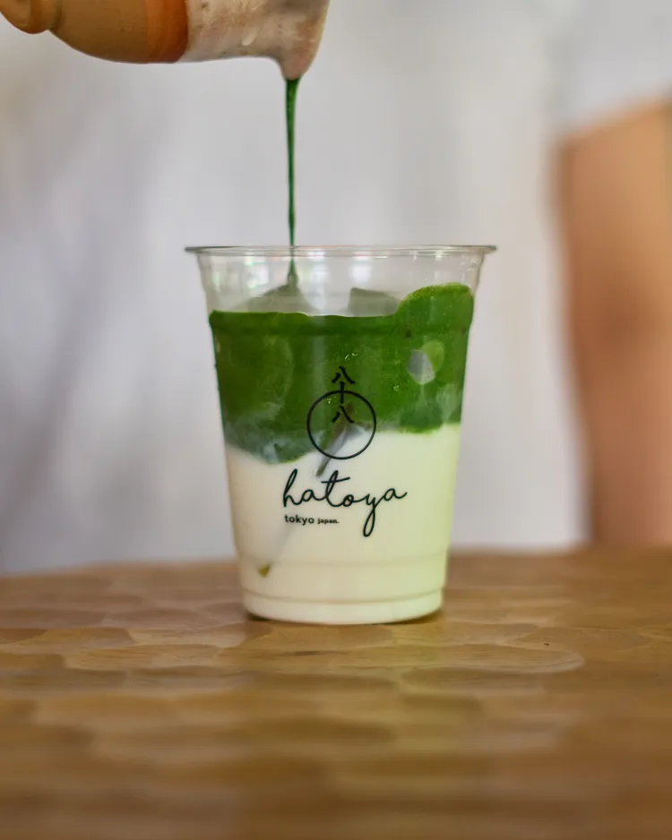 招牌商品「抹茶拿鐵壹（抹茶ラテ壱）。業者提供