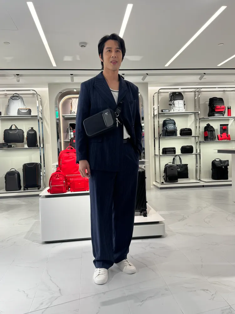 胡宇威洩漏有收行李的「強迫症」。張家玲攝