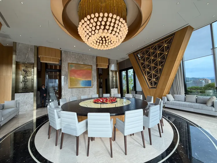 全台最貴豪宅「陶朱隱園」。讀者提供獨家照片