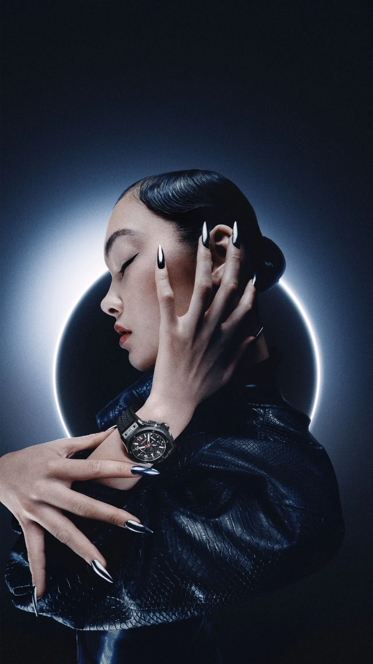 HUBLOT BIG BANG系列20周年UNICO限量版钛金陶瓷限量版。品牌提供
