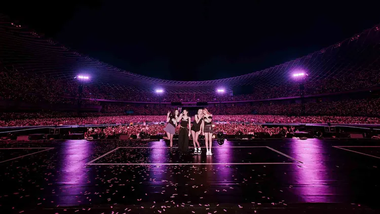 BLACKPINK高雄連2天吸引逾10萬人次朝聖。Live Nation Taiwan提供