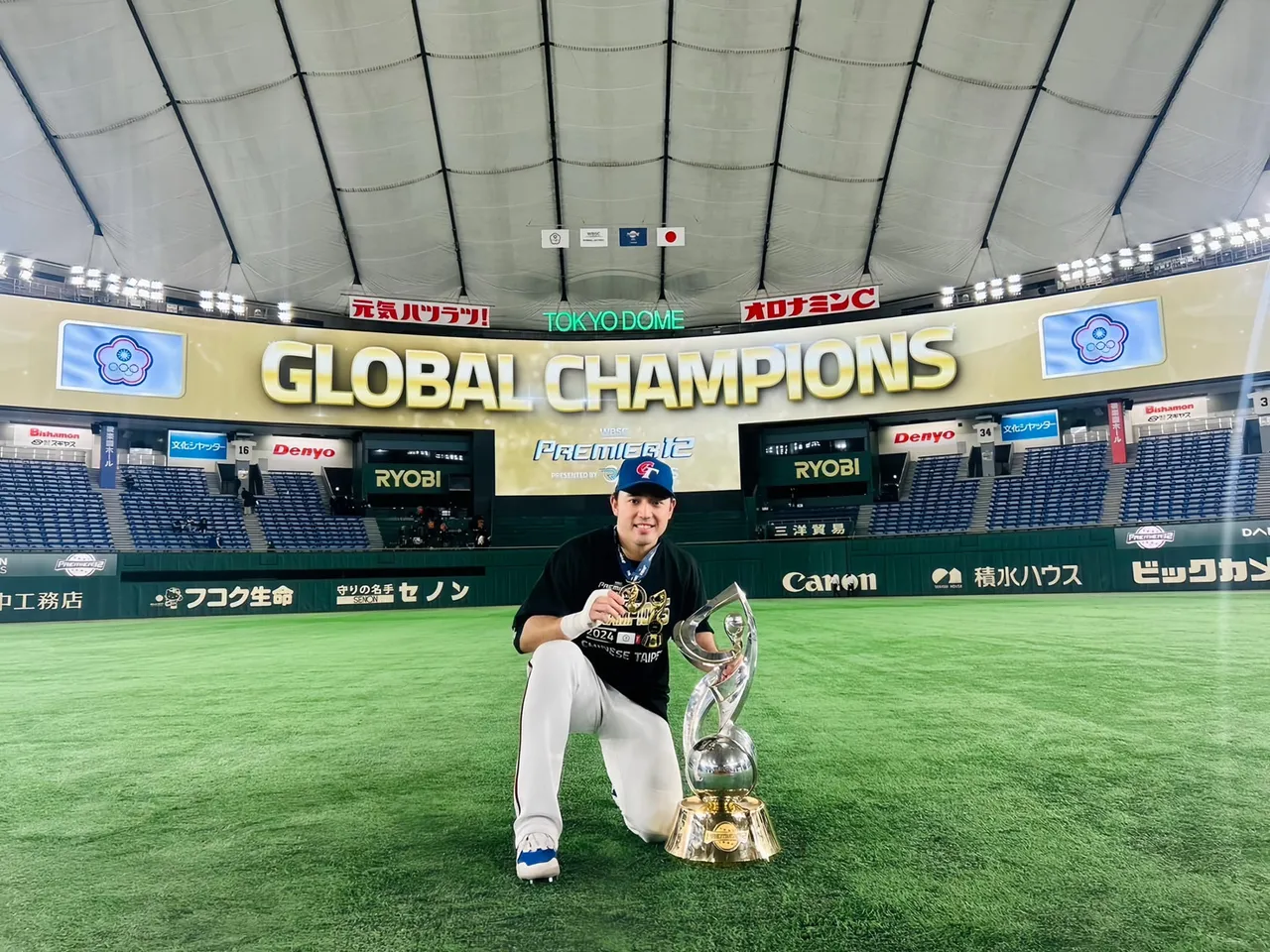 林安可也是世界棒球12强赛的国手之一。翻摄自林安可脸书