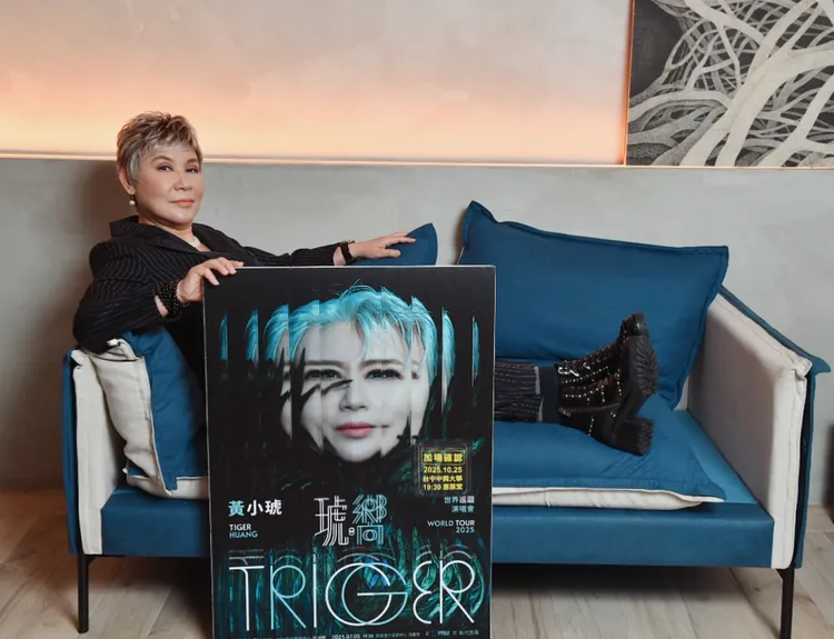 黃小琥回首讓她「賭氣」的情形。大大娛樂提供