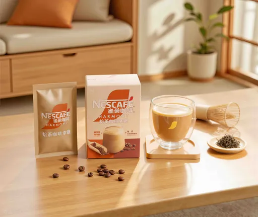 雀巢咖啡秋冬新上市焙茶咖啡拿铁 草莓咖啡拿铁热销回归