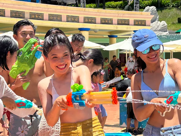 園區「海洋冰風暴」活動。遠雄海洋公園提供