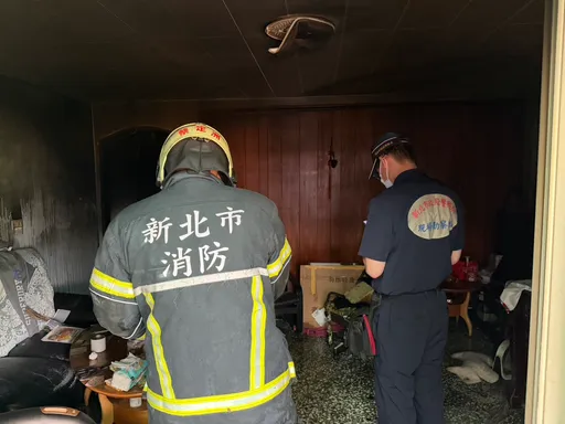 芦洲男烧公文引祝融 逃外等警消竟说「火是我放的」