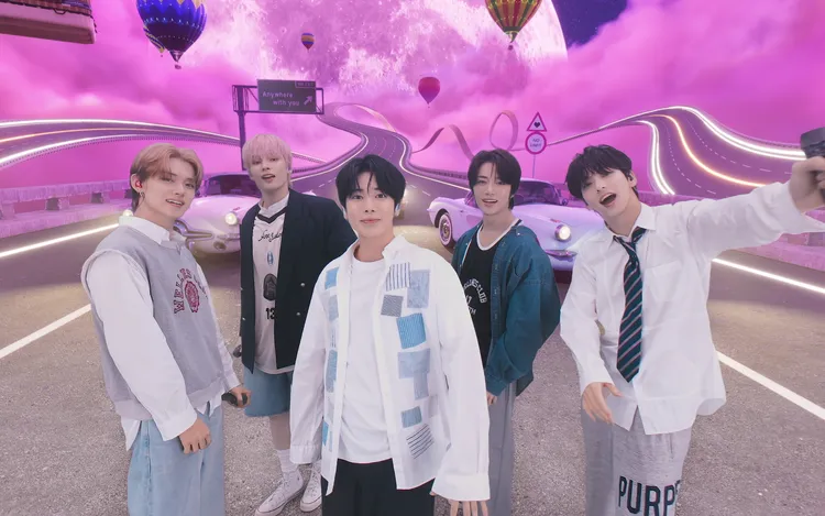 TXT第2次拍VR演唱會十分有經驗，很懂得把攝影機當成粉絲的眼睛。威秀影城提供