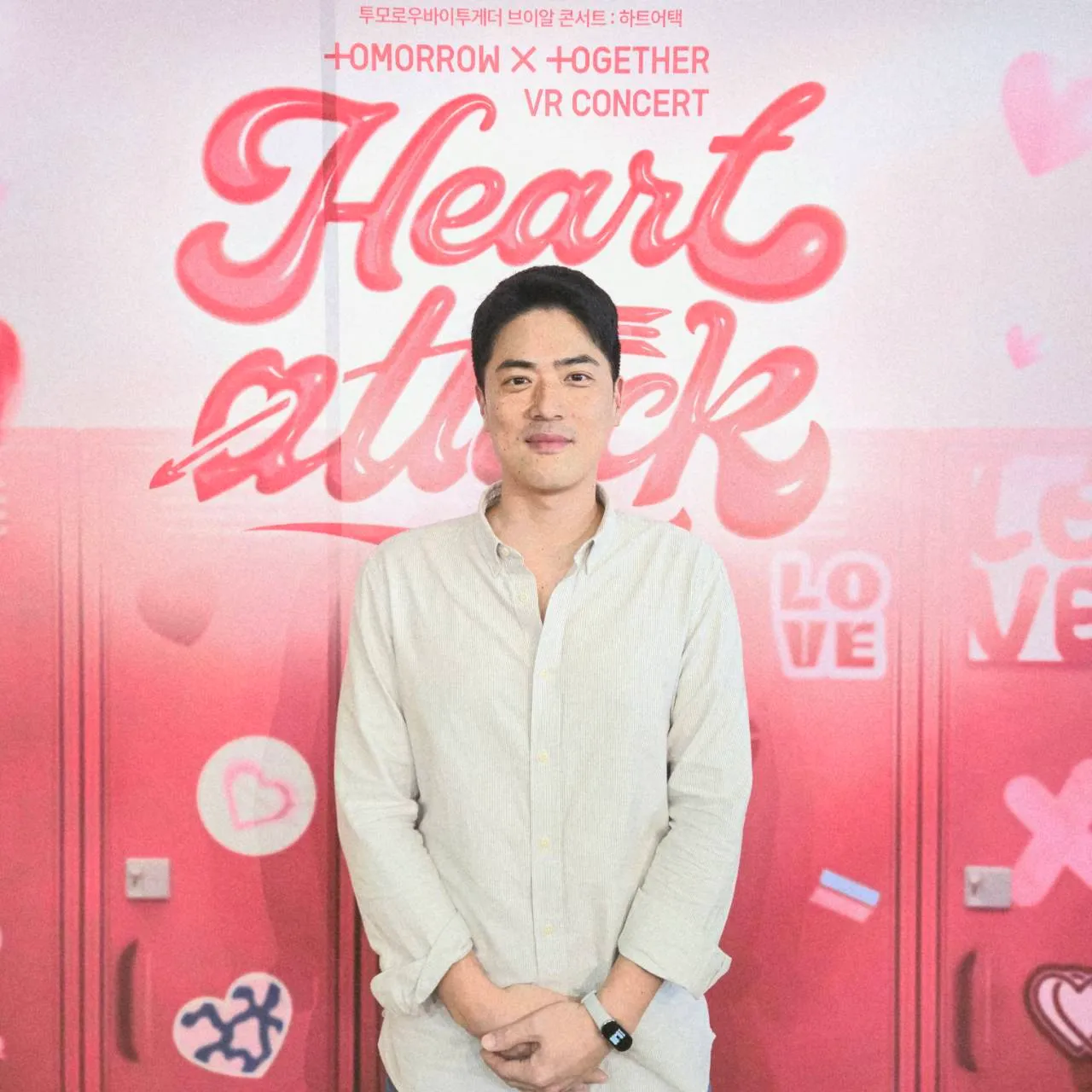 負責製作的韓國VR娛樂品牌「AMAZE」CEO尹俊植特地來台坐鎮。威秀影城提供