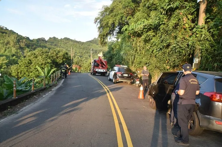 彰化李姓男子遭人杀害后弃尸台中市雾峰区峰谷山区,被发现时已成为1具白骨。民众提供