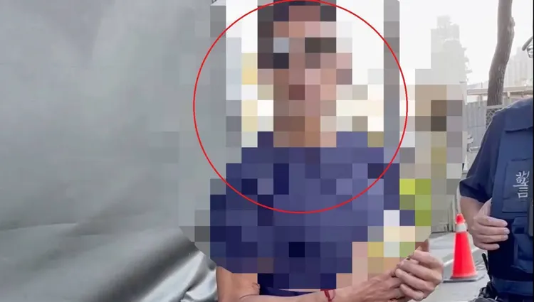 徐姓司機有毒品前科。警方提供